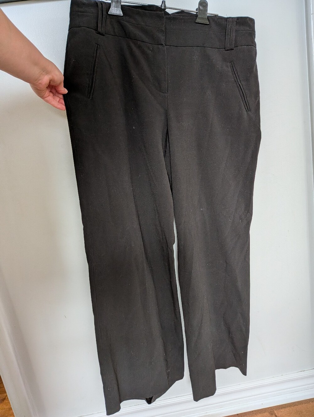 Larry Levine Wide Leg Dress Pants